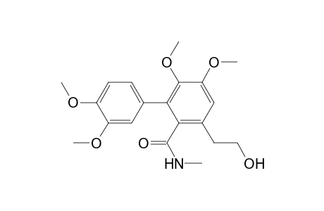 [1,1'-Biphenyl]-2-carboxamide, 3-(2-hydroxyethyl)-3',4',5,6-tetramethoxy-N-methyl-