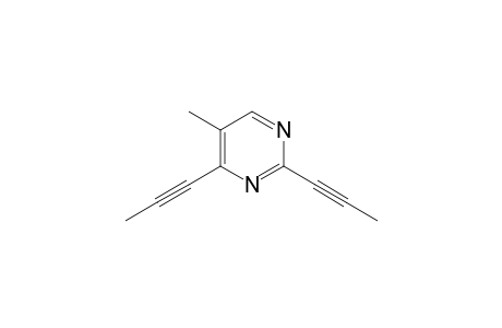 5-Methyl-2,4-bis(prop-1-ynyl)pyrimidine