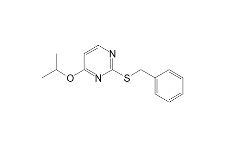 2-(benzylthio)-4-isopropoxy-pyrimidine