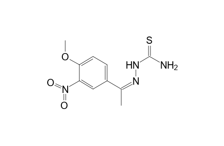 1-[(Z)-1-(4-methoxy-3-nitro-phenyl)ethylideneamino]thiourea