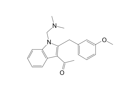 Ethanone, 1-[1-[(dimethylamino)methyl]-2-[(3-methoxyphenyl)methyl]-1H-indol-3-yl]-