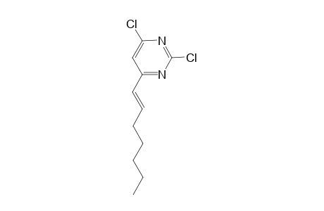 (E)-2,4-dichloro-6-(hept-1-enyl)pyrimidine