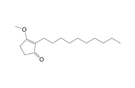 2-Decyl-3-methoxy-2-cyclopenten-1-one