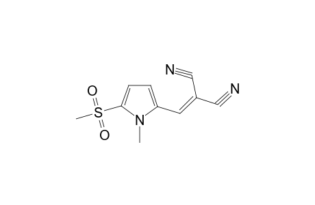 2-([1-Methyl-5-(methylsulfonyl)-1H-pyrrol-2-yl]methylene)malononitrile