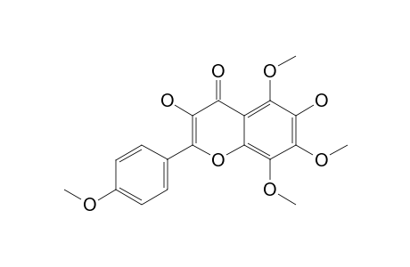 3,6-DIHYDROXY-5,7,8,4'-TETRAMETHOXYFLAVONE