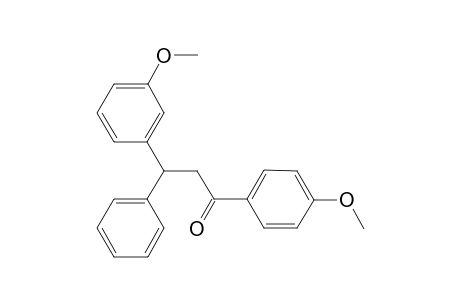 3-(3-Methoxyphenyl)-1-(4-methoxyphenyl)-3-phenylpropan-1-one