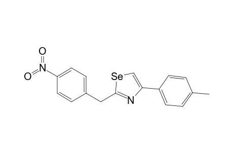 2-(4-nitrobenzyl)-4-(p-tolyl)selenazole