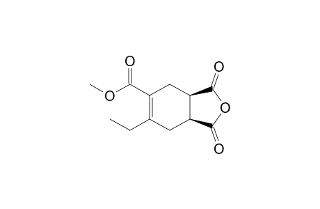 (4S,5R)-1-(Methoxycarbonyl)-2-ethylcyclohexene-4,5-dicarboxylic acid-Anhydride
