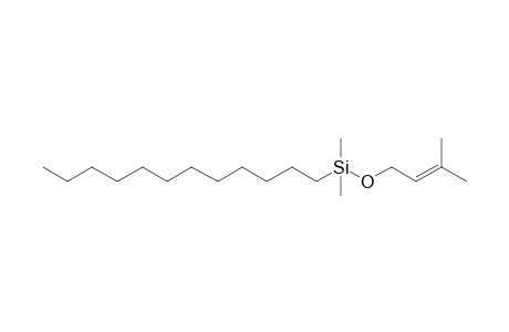 1-Dimethyldodecylsilyloxy-3-methylbut-2-ene