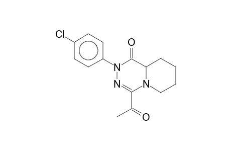 4-Acetyl-2-(4-chlorophenyl)-7,8,9,9a-tetrahydro-2H,6H-pyrido[1,2-d][1,2,4]triazin-1-one