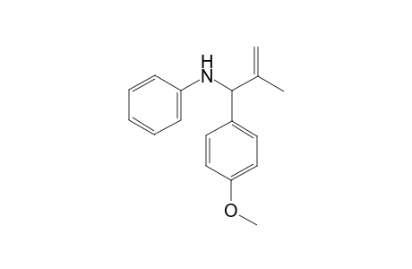 N-(1-(4-Methoxyphenyl)-2-methylallyl)aniline