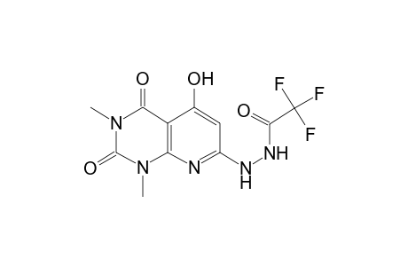 Acethydrazide, 2,2,2-trifluoro-N2-(1,2,3,4-tetrahydro-5-hydroxy-1,3-dimethyl-2,4-dioxo-pyrido[2,3-d]pyrimidin-7-yl)-
