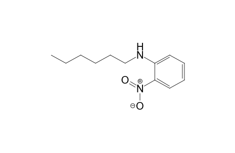 Benzenamine, N-hexyl-2-nitro-