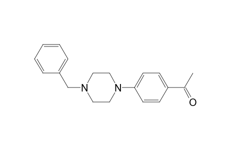 1-[4-(4-Benzylpiperazin-1-yl)phenyl]ethanone