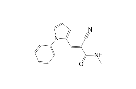 (2E)-2-cyano-N-methyl-3-(1-phenyl-1H-pyrrol-2-yl)-2-propenamide