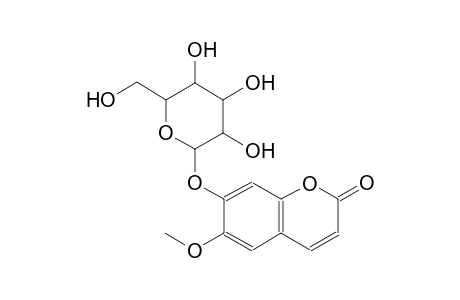 6-methoxy-2-oxo-2H-chromen-7-yl D-glucopyranoside