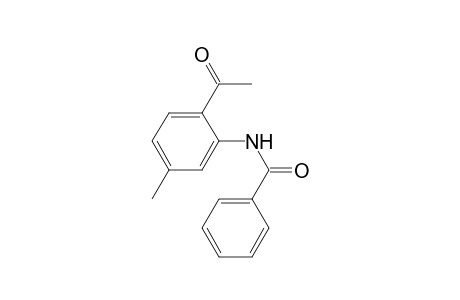 Benzamide, N-(2-acetyl-5-methylphenyl)-