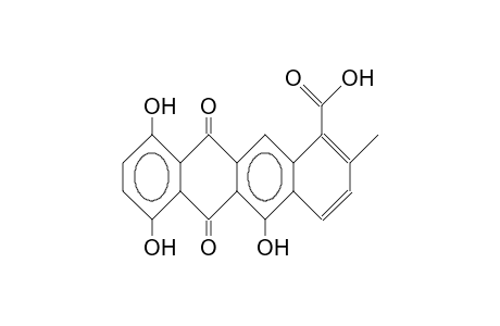 Bisanhydro-nogalamycinone carboxylic acid