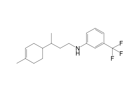 3-Trifluoromethyl-N-[3-(4-methylcyclohexen-3-yl)-butyl]-aniline