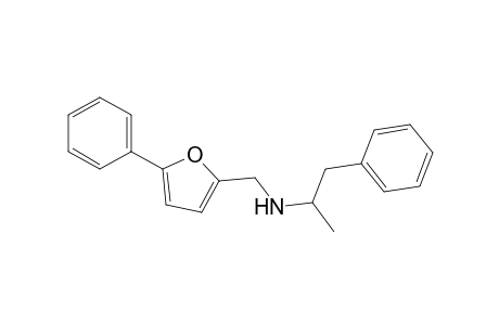 (1-Methyl-2-phenylethyl)-(5-phenyl-2-furylmethyl)-amine
