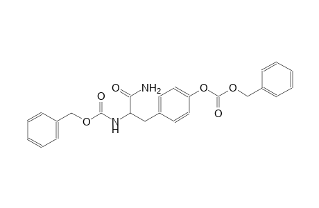 4-(3-amino-2-{[(benzyloxy)carbonyl]amino}-3-oxopropyl)phenyl benzyl carbonate