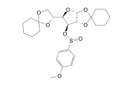 .alpha.-D-Glucofuranose, 1,2:5,6-di-O-cyclohexylidene-,4-methoxybenzenesulfinate, (R)-