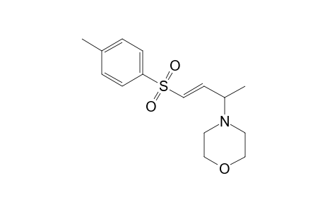 (E)-N-(3-tosyl-1-methyl-2-propenyl)morpholine