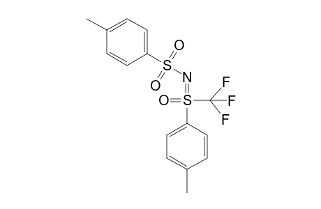 N-(4-Methylbenzenesulphonyl)-4-methylbenzene-trifluoromethyl sulfoximine
