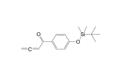 1-[4-(t-Butyldimethylsilanyloxy)phenyl]buta-2,3-dien-1-one