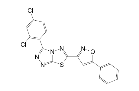 [1,2,4]triazolo[3,4-b][1,3,4]thiadiazole, 3-(2,4-dichlorophenyl)-6-(5-phenyl-3-isoxazolyl)-