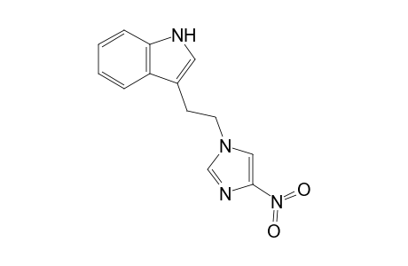 3-[2-(4-Nitro-1H-imidazol-1-yl)ethyl]-1H-indole