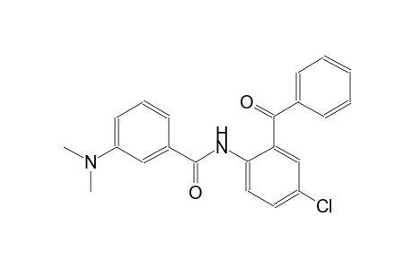 N-(2-benzoyl-4-chlorophenyl)-3-(dimethylamino)benzamide