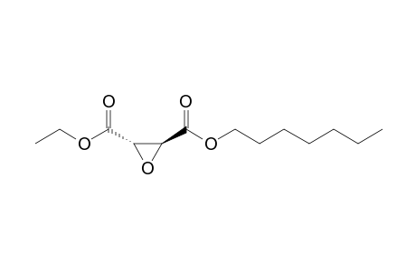 (2S,3S)-oxirane-2,3-dicarboxylic acid O3-ethyl ester O2-heptyl ester