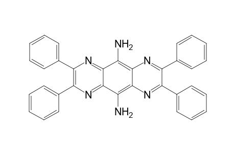 2,3,7,8-Tetraphenyl-5,10-diamino-1,4,6,9-tetraazaanthracene