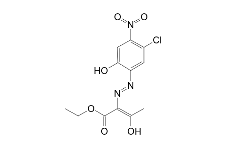 Ethyl 2-[[(E)-5'-Chloro-2'-hydroxy-4'-nitrophenyl]diazo]-3(E)-hydroxy-2-butenoate