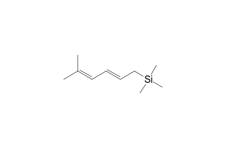 Trimethyl[(2E)-5-methyl-2,4-hexadienyl]silane