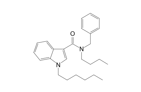 N-Benzyl-N-butyl-1-hexyl-1H-indole-3-carboxamide