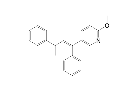 (E)-5-(1,3-Diphenylbut-1-enyl)-2-methoxypyridine