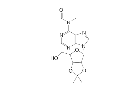 2',3'-O-isopropylidene-N(6)-methyl-N(6)-formyl-adenosine