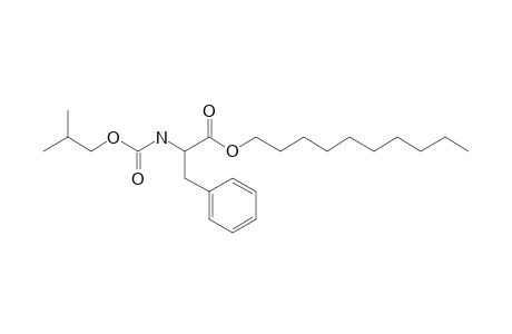 L-Phenylalanine, N-isobutoxycarbonyl-, decyl ester