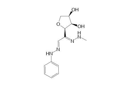 D-Arabino-Hexos-2-ulose, 3,6-anhydro-, 2-(methylhydrazone) 1-(phenylhydrazone)