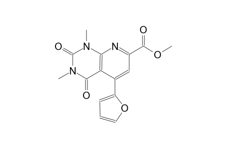 pyrido[2,3-d]pyrimidine-7-carboxylic acid, 5-(2-furanyl)-1,2,3,4-tetrahydro-1,3-dimethyl-2,4-dioxo-, methyl ester