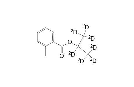 2-Propyl-1,1,1,2,3,3,3-D7 2-methylbenzoate