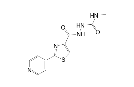 4-methyl-1-{[2-(4-pyridyl)-4-thiazolyl]carbonyl}semicarbazide