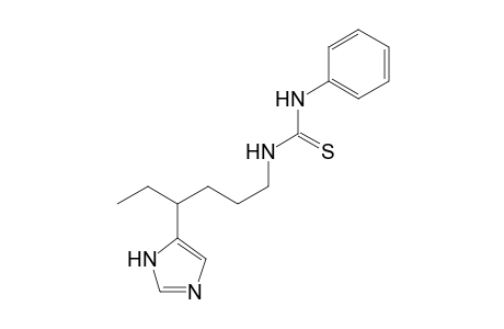 N-Phenyl-N'-[6-(4(5)-imidazolyl)hexyl]thiourea oxalate
