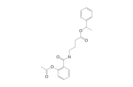 4-(2-ACETOXYBENZOYLAMINO)-BUTYRIC-ACID-1-PHENYL-ETHYLESTER