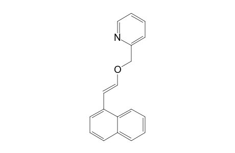2-[ 2'-( 1"-Naphthyl)ethenyloxymethyl]pyridine