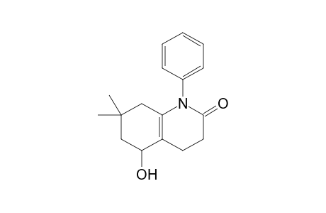 5-Hydroxy-7,7-dimethyl-1-phenyl-1,2,3,4,5,6,7,8-octahydro-2-quinolinone