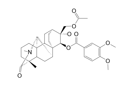 15-VERATROYL-17-ACETYL-19-OXODICTIZINE