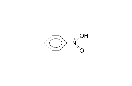 Nitro-benzene protonated